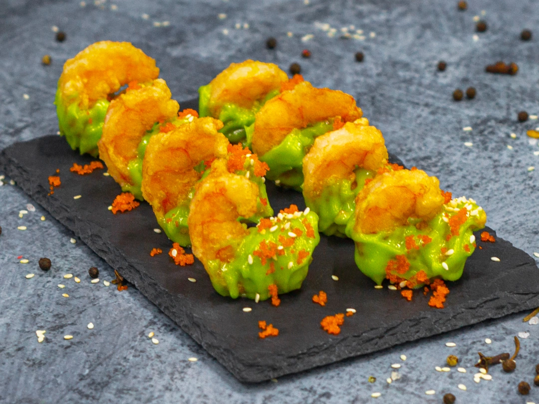 Креветки васаби