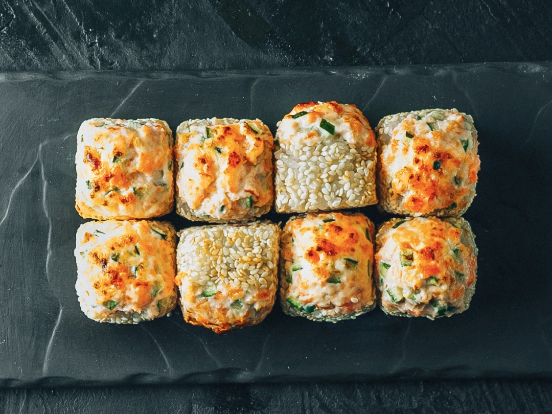 Сливочный с копчёным лососем (запечённый)