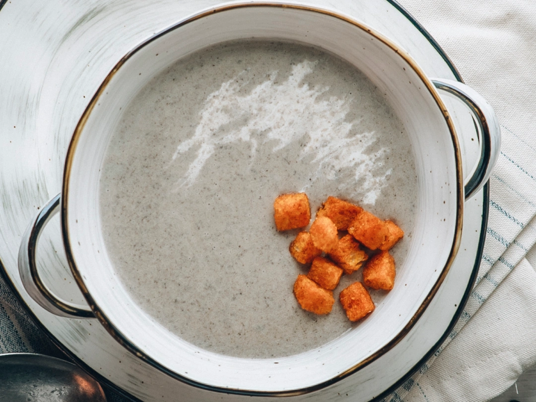 Крем-суп из шампиньонов