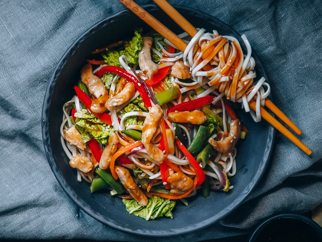 №11 Лапша "Удон" с курицей