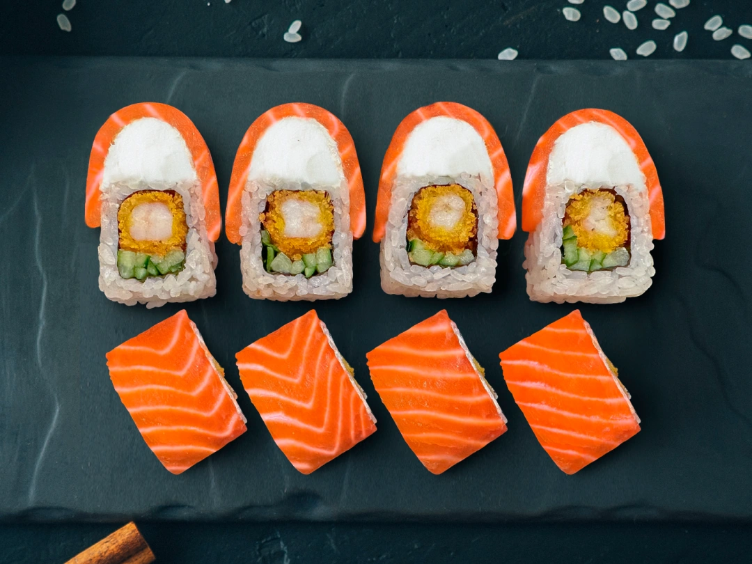 Император с лососем