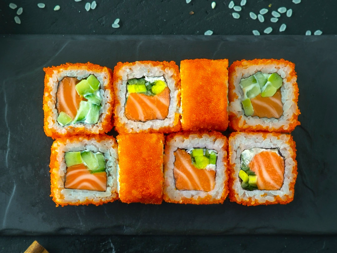 Калифорния с лососем