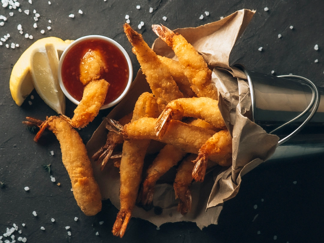 Креветки в кляре 8 шт