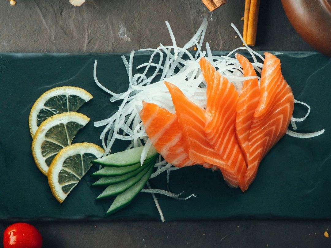 Сашими лосось