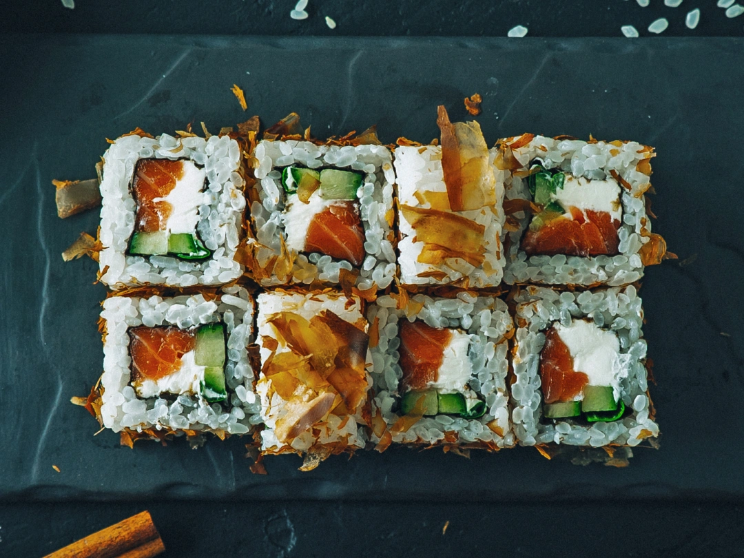 Бонито с лососем