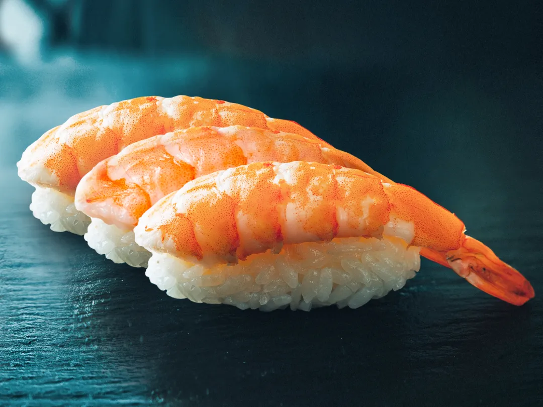 Суши с креветкой 3 шт
