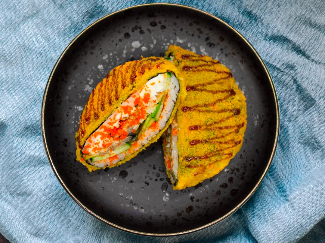 Открытый ролл с угрем