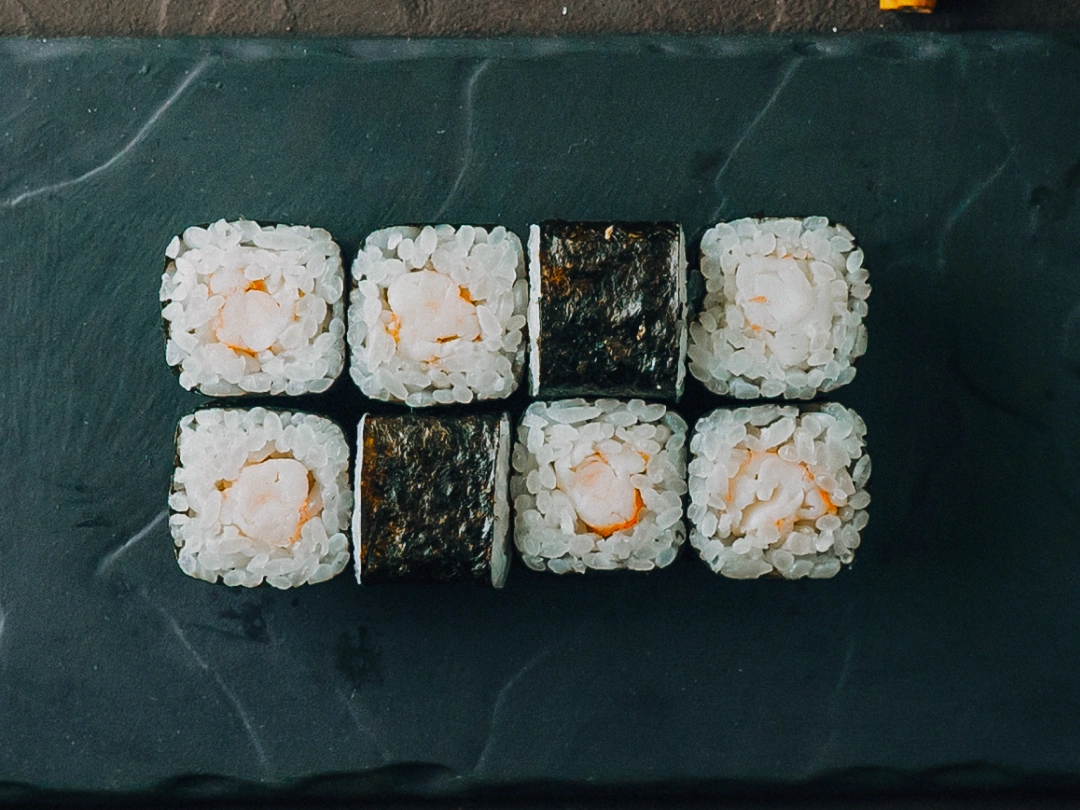 С креветкой