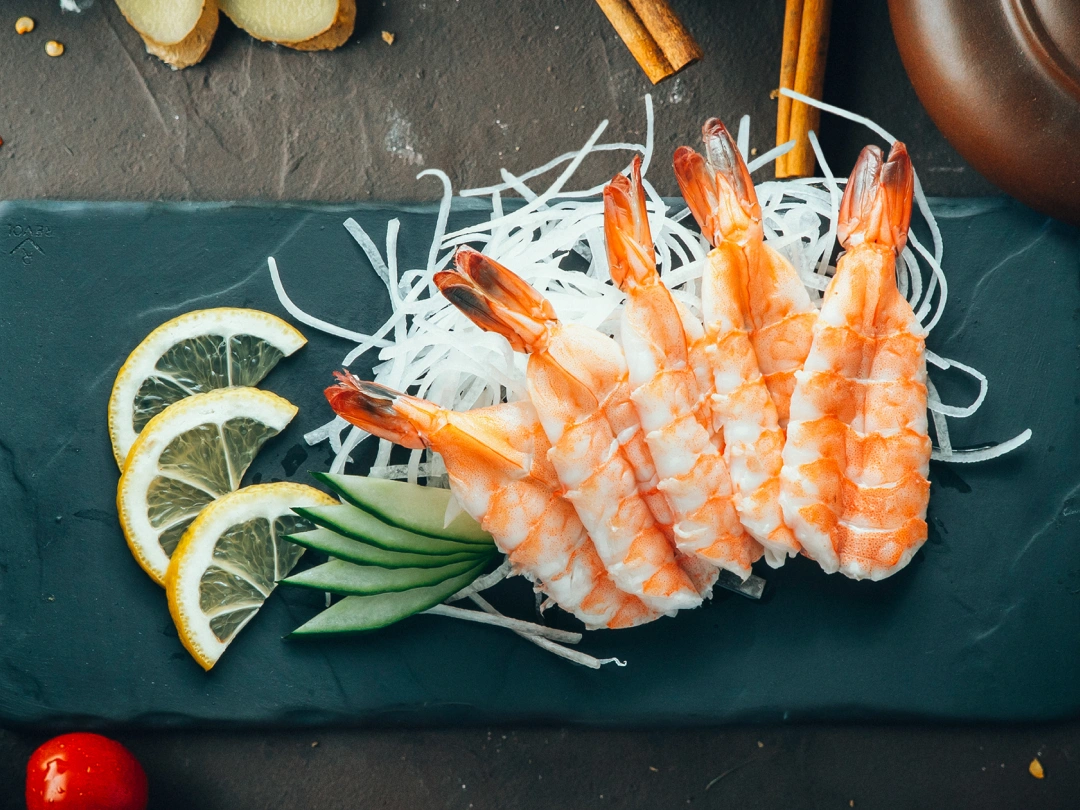 Сашими креветка