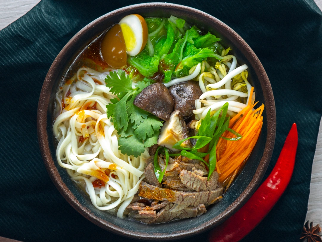 Рамен с говядиной