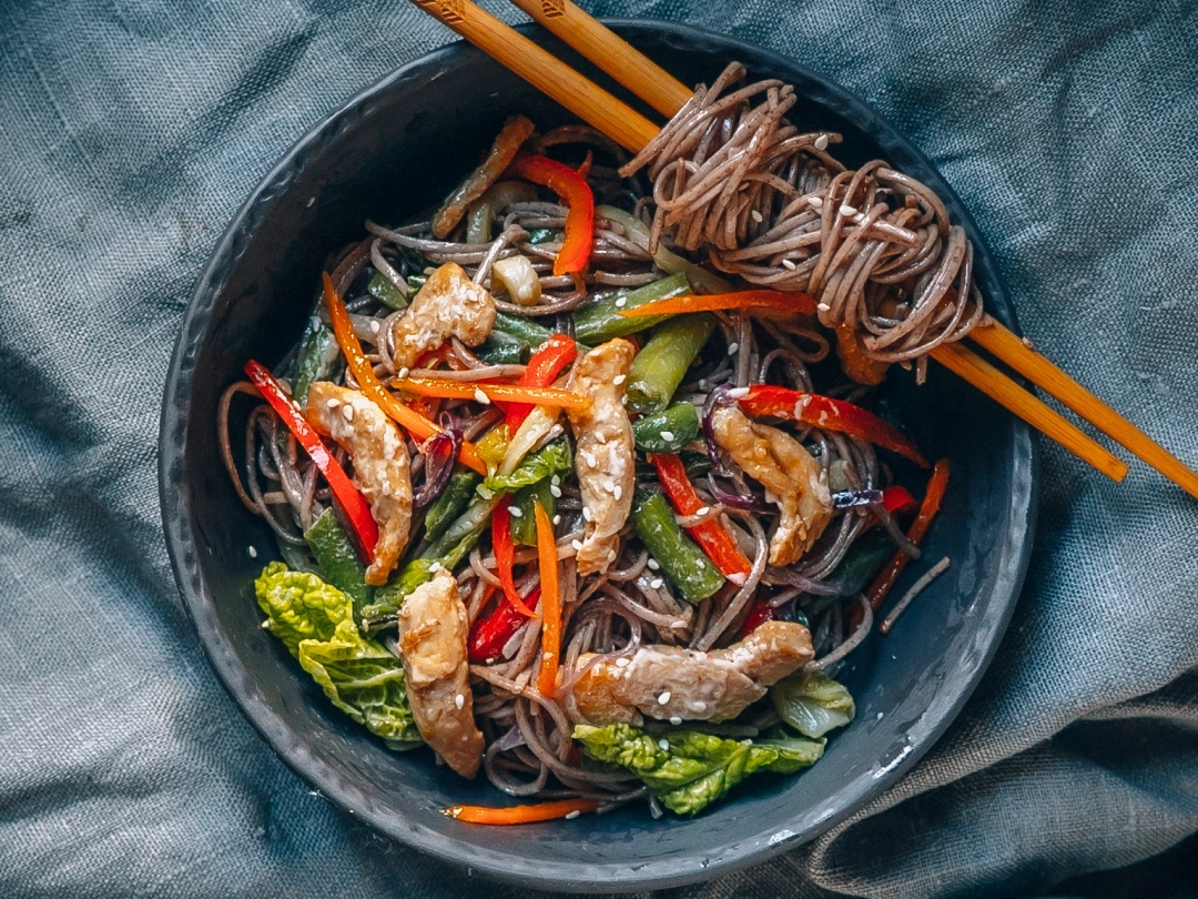 №14 Гречневая лапша с курицей